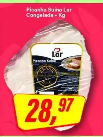 Rede Supermarket Picanha Suína Lar oferta