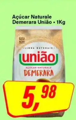 Rede Supermarket Açúcar Naturale Demerara União oferta
