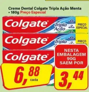 Rede Supermarket Creme Dental Colgate Tripla Ação Menta oferta