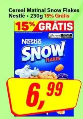 Rede Supermarket Cereal Matinal Snow Flakes Nestlé oferta