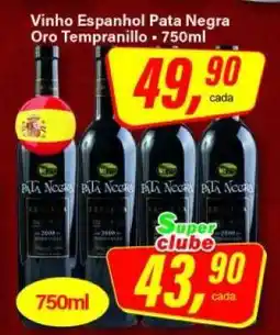 Rede Supermarket Vinho Espanhol Pata Negra Oro Tempranillo oferta