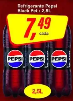 Rede Supermarket Refrigerante Pepsi Black Pet - 2,5L oferta