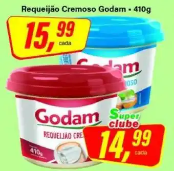 Rede Supermarket Requeijão Cremoso Godam oferta