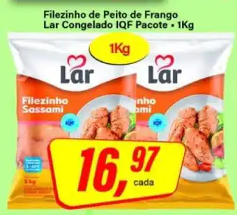 Rede Supermarket Filezinho de Peito de Frango Lar Congelado IQF Pacote oferta
