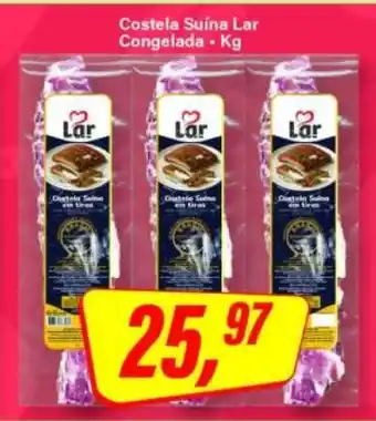 Rede Supermarket Costela Suína Lar oferta