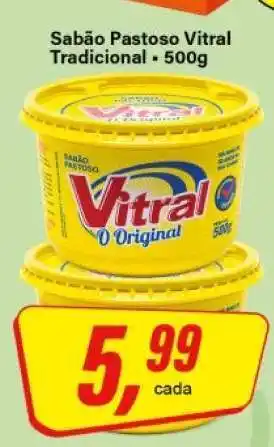 Rede Supermarket Sabão Pastoso Vitral Tradicional oferta