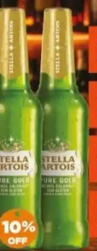 Pinheiro Supermercado Stella artois pure gold oferta