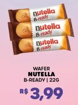 Big Bom Supermercados Wafer nutella b-ready oferta