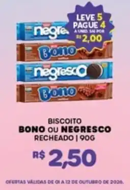 Big Bom Supermercados Biscoito bono ou negresco recheado oferta