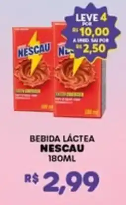 Big Bom Supermercados bebida láctea nescau oferta