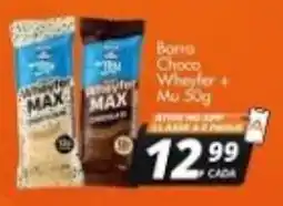 Delta Supermercados Barra Choco Wheyfer + Mu 50g oferta