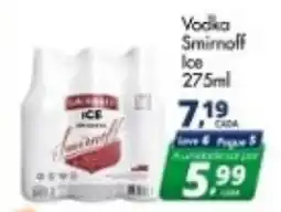 Delta Supermercados Vodka Smirnoff Ice oferta