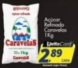 Delta Supermercados Açúcar Refined Caravelas oferta