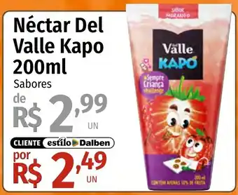 Supermercado Dalben Néctar Del Valle Kapo oferta