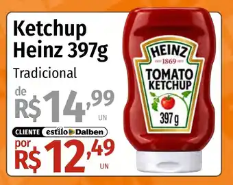 Supermercado Dalben Ketchup heinz tradicional oferta
