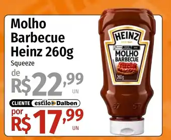 Supermercado Dalben Molho barbecue heinz oferta