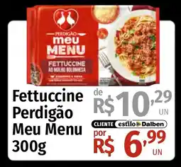 Supermercado Dalben Fettuccine Perdigão Meu Menu oferta