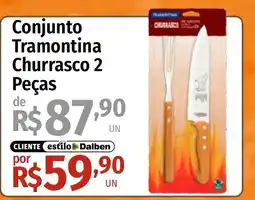 Supermercado Dalben Conjunto Tramontina Churrasco 2 Peças oferta