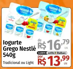 Supermercado Dalben Iogurte grego nestlé oferta