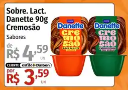 Supermercado Dalben Sobre. Lact. Danette 90g Cremosão oferta