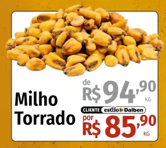 Supermercado Dalben Milho Torrado oferta