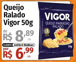 Supermercado Dalben Queijo ralado vigor oferta