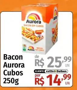 Supermercado Dalben Bacon aurora cubos oferta