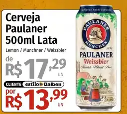 Supermercado Dalben Cerveja Paulaner oferta