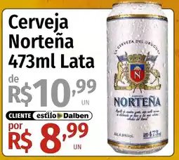 Supermercado Dalben Cerveja Norteña oferta