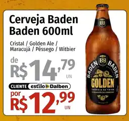 Supermercado Dalben Cerveja Baden Baden 600ml oferta