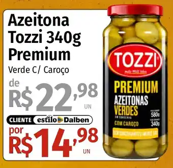 Supermercado Dalben Azeitona tozzi premium verde c/ caroço oferta