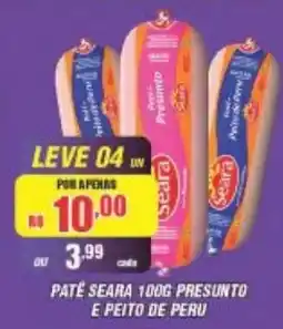 Violeta Supermercados patê seara presunto e peito de peru oferta