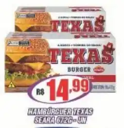 Violeta Supermercados Hambúrguer texas oferta