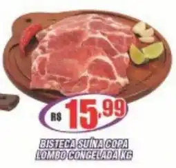 Violeta Supermercados Bisteca suína copa lombo congelada oferta