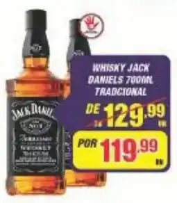 Violeta Supermercados Whisky jack daniels 700ml tradicional oferta
