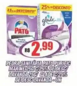 Violeta Supermercados pedra sanitária pato purific marine oferta
