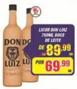 Violeta Supermercados Licor don luiz de leite oferta