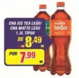 Violeta Supermercados cha ice tea leao cha matte leao oferta