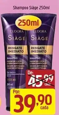 Supermercados Guanabara Shampoo siage oferta