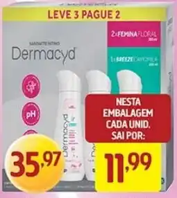 Supermercados Guanabara Sabonetes íntimo Dermacyd oferta