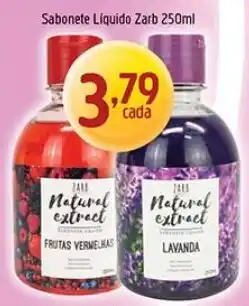 Supermercados Guanabara Sabonete liquido zarb oferta