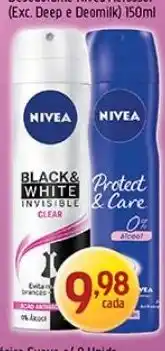 Supermercados Guanabara Nivea black & white invisible clear oferta
