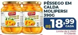 Supermercados Tridico Pêssego em calda molipersi oferta