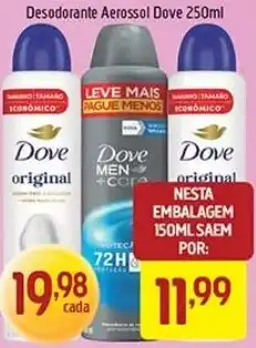 Supermercados Guanabara Desodorante Aerossol Dove 250ml oferta