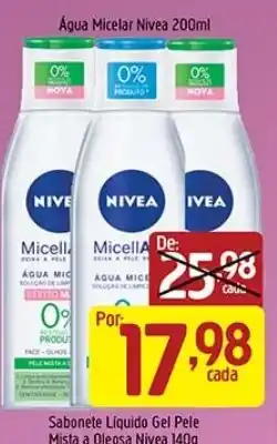 Supermercados Guanabara Água Micelar Nivea oferta
