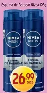 Supermercados Guanabara Espuma de barbear nivea men oferta