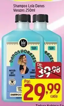 Supermercados Guanabara Shampoo Lola Danos Vorazes oferta