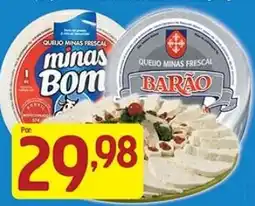 Supermercados Guanabara Queijo minas frescal minas bom oferta