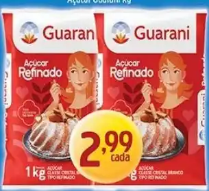 Supermercados Guanabara Açúcar refinado oferta