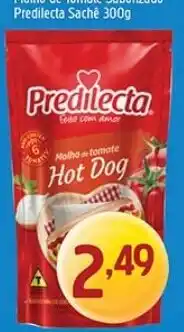 Supermercados Guanabara Predilecta molho de tomate hot dog oferta